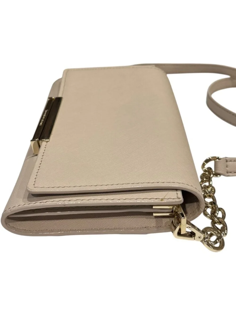 👜 Kate Spade Make It Mine Beige Shoulder Purse + Multiple Bonus Flaps (4)